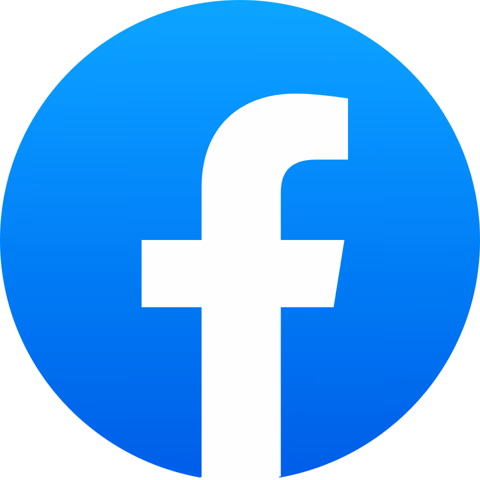 Stone Scape Solutions LLC White lowercase letter f on a blue circular background representing the Facebook logo.